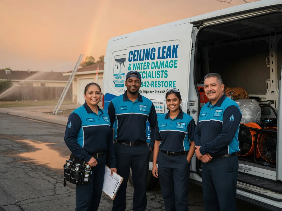 Ceiling Leak Cleanup company in Midway, TN