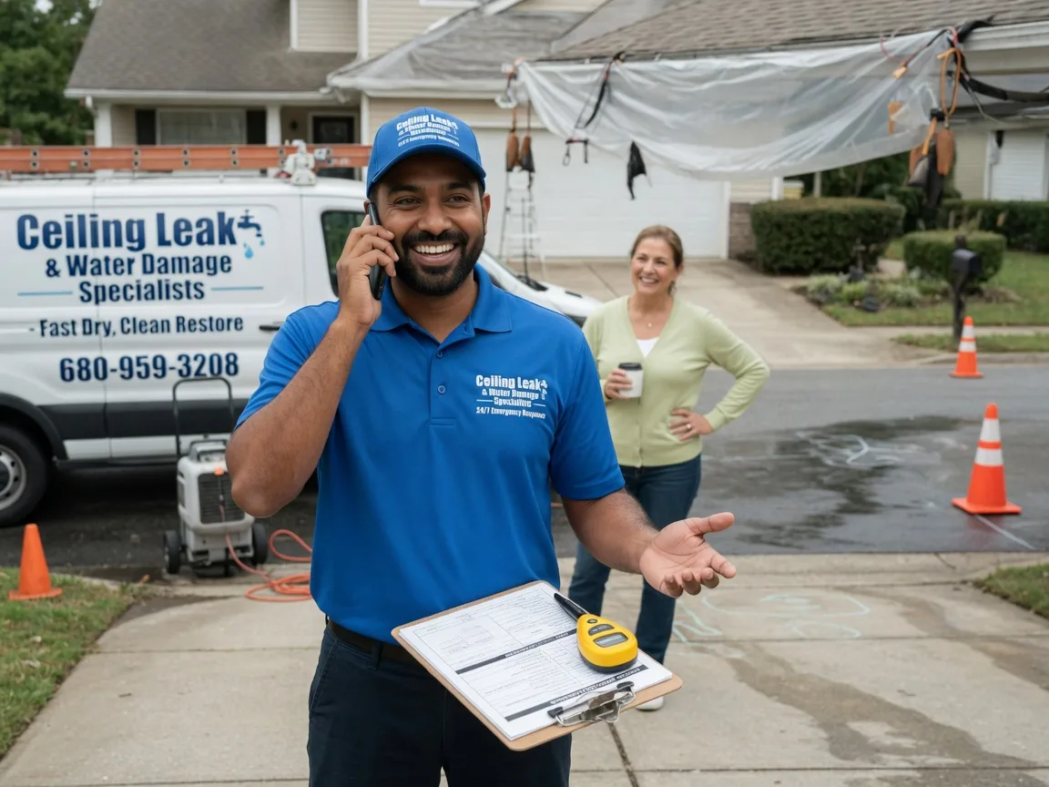 Ceiling Leak Cleanup Midway, TN FAQs