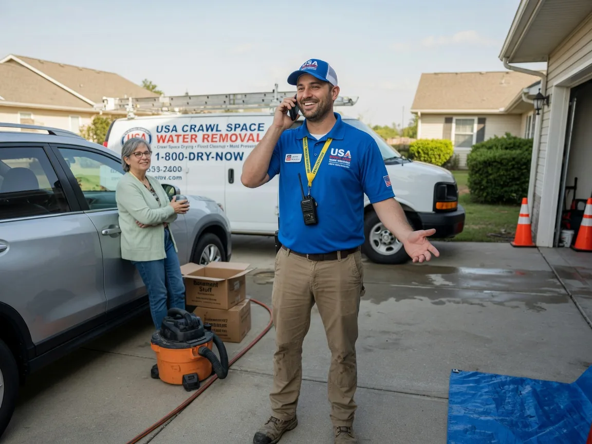 Crawl Space Water Removal Midway, TN FAQs